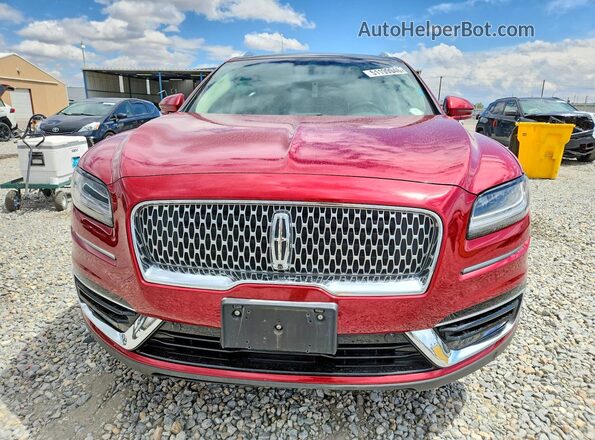 2LMPJ8LP4KBL31183 2019 LINCOLN NAUTILUS Red 
