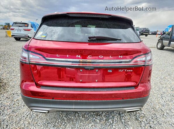 2LMPJ8LP4KBL31183 2019 LINCOLN NAUTILUS Red 