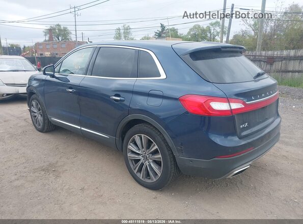 2LMPJ8LP6HBL15494 2017 LINCOLN MKX Blue 