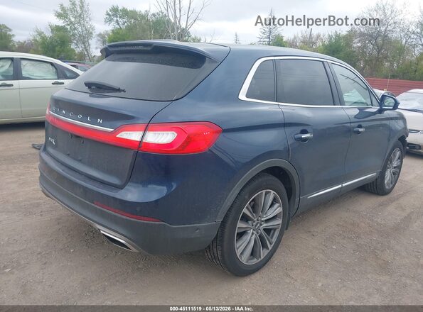 2LMPJ8LP6HBL15494 2017 LINCOLN MKX Blue 