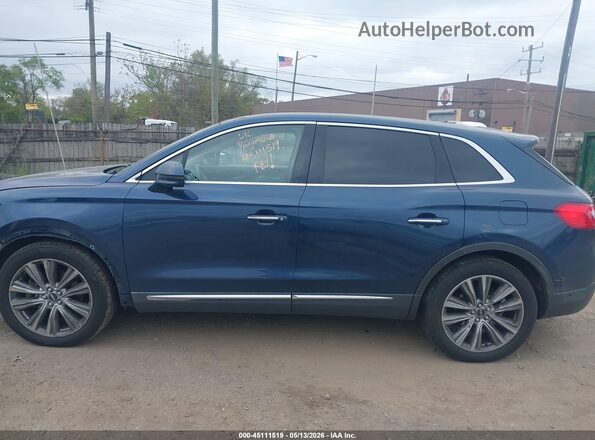 2LMPJ8LP6HBL15494 2017 LINCOLN MKX Blue 