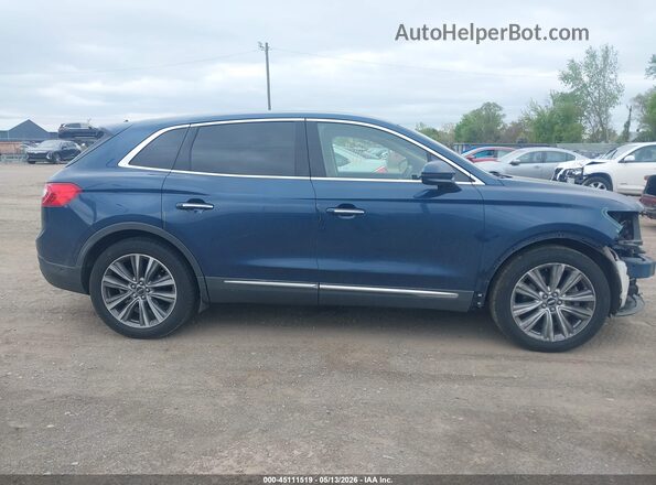 2LMPJ8LP6HBL15494 2017 LINCOLN MKX Blue 