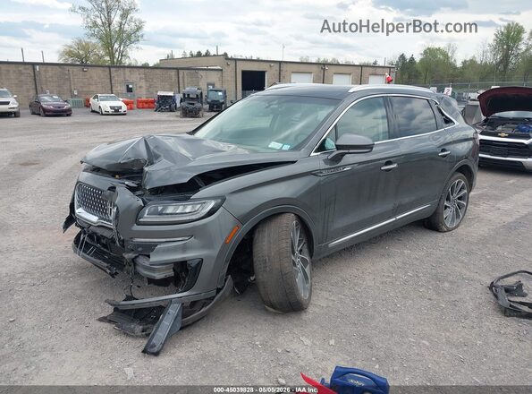 2LMPJ8LP7KBL28066 2019 LINCOLN NAUTILUS Gray Front left