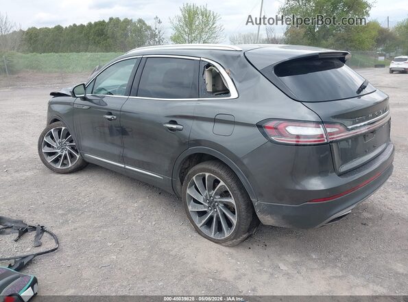 2LMPJ8LP7KBL28066 2019 LINCOLN NAUTILUS Gray Rear left