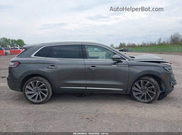 2LMPJ8LP7KBL28066 2019 LINCOLN NAUTILUS Gray 360 interior view