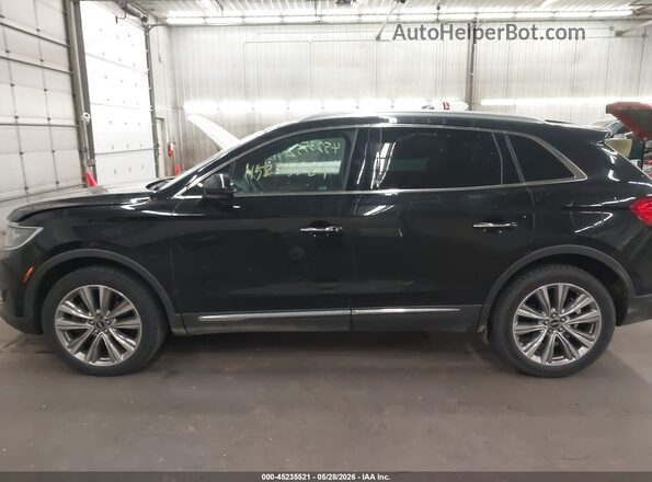 2LMPJ8LP9HBL16445 2017 LINCOLN MKX Dark Blue Панорамный вид салона 360°