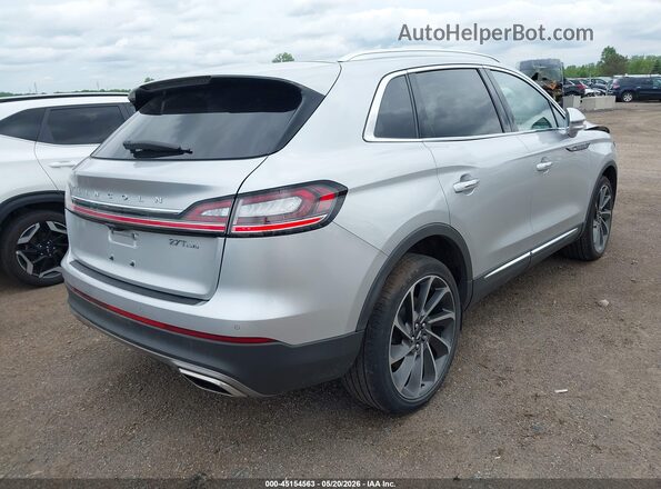 2LMPJ8LP9KBL67533 2019 LINCOLN NAUTILUS Silver Trasero derecho