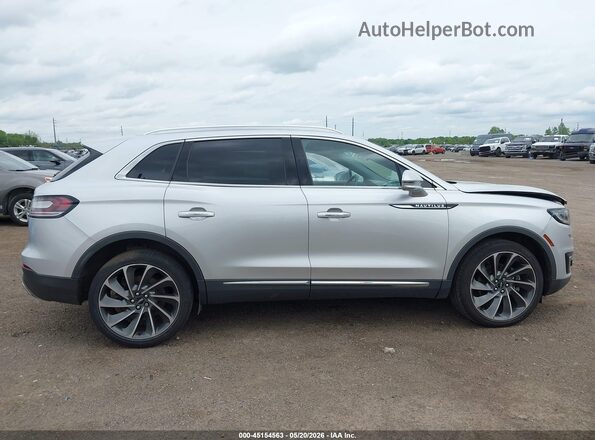2LMPJ8LP9KBL67533 2019 LINCOLN NAUTILUS Silver Vista interior trasera