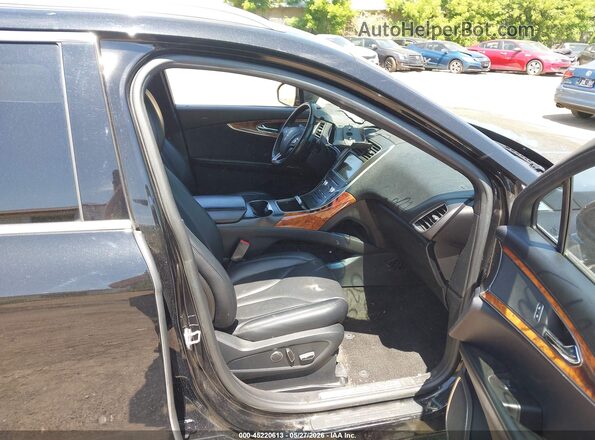 2LMPJ8LR1HBL34116 2017 LINCOLN MKX Black Widok wnętrza z przodu