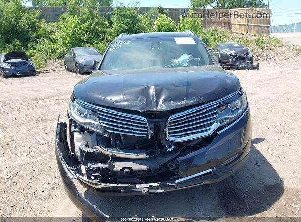 2LMPJ8LR1HBL34116 2017 LINCOLN MKX Black Widok zestawu wskaźników