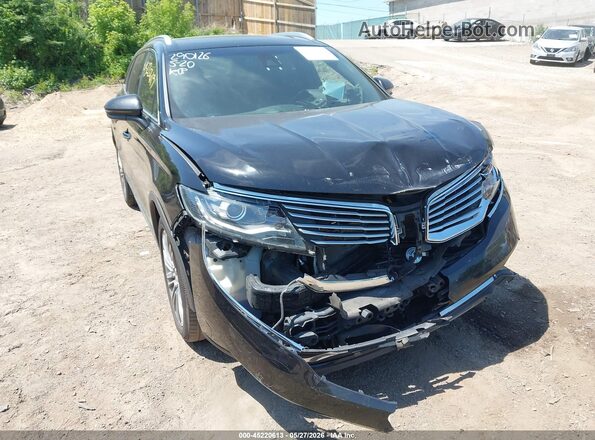 2LMPJ8LR1HBL34116 2017 LINCOLN MKX Black Widok z przodu