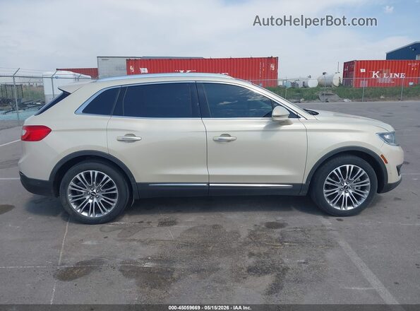 2LMPJ8LR5GBL35073 2016 LINCOLN MKX Beige 