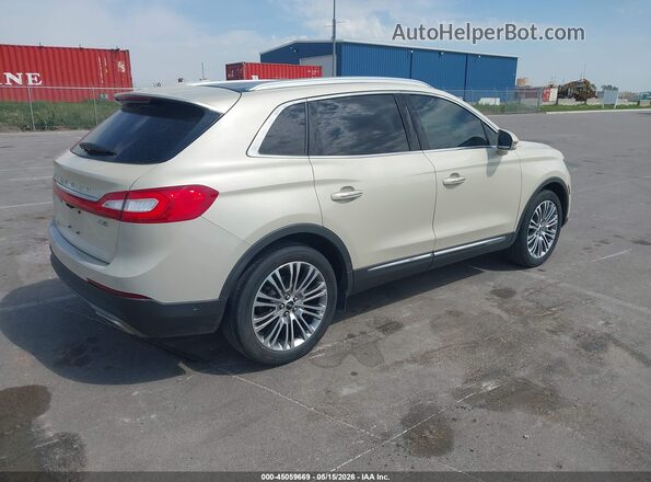 2LMPJ8LR5GBL35073 2016 LINCOLN MKX Beige 