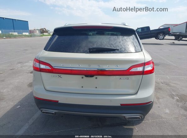2LMPJ8LR5GBL35073 2016 LINCOLN MKX Beige 