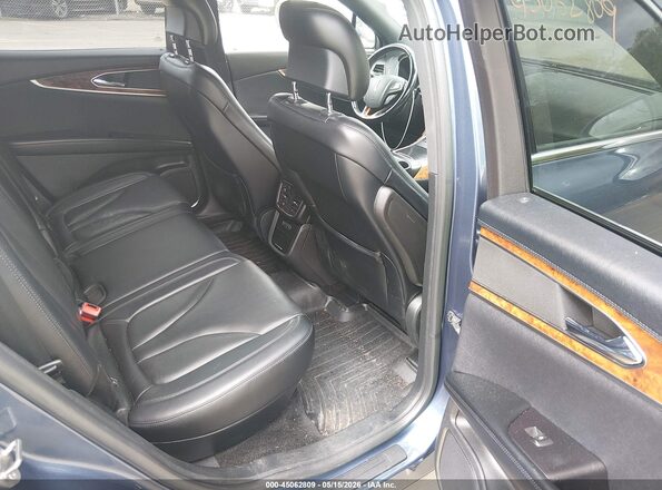 2LMPJ8LR5JBL19270 2018 LINCOLN MKX Blue Vista de la etiqueta del VIN