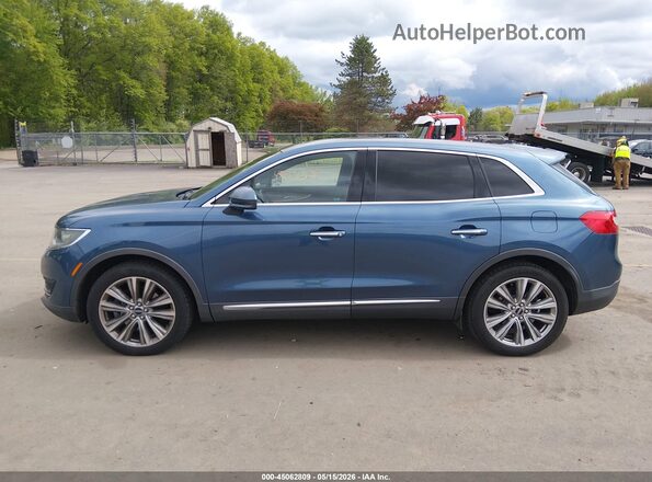 2LMPJ8LR5JBL19270 2018 LINCOLN MKX Blue Vista interior de 360 grados