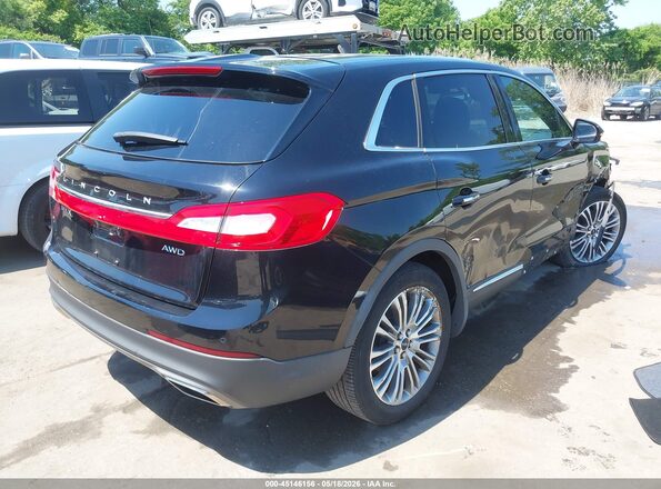 2LMPJ8LR5JBL30771 2018 LINCOLN MKX Black Հետևի աջ