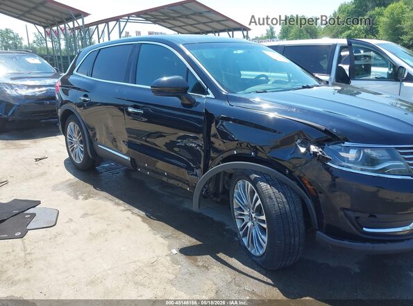 2LMPJ8LR5JBL30771 2018 LINCOLN MKX Black Դիմացի տեսք