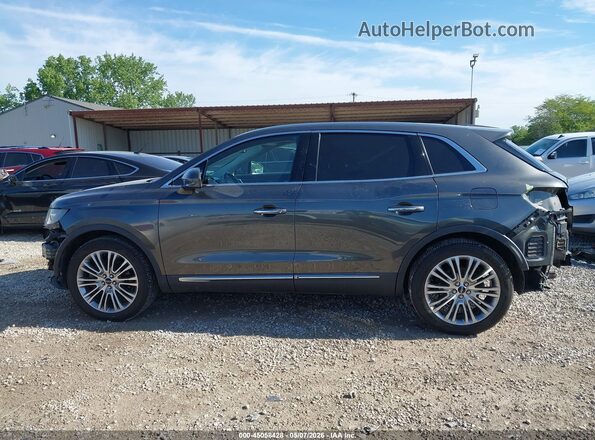 2LMPJ8LR5JBL31127 2018 LINCOLN MKX Gray 
