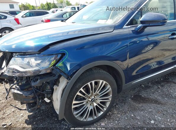 2LMPJ8LR7HBL16915 2017 LINCOLN MKX Dark Blue Вид спереди