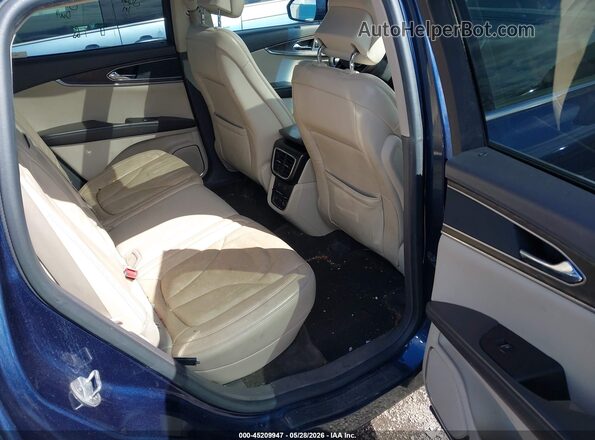 2LMPJ8LR7HBL16915 2017 LINCOLN MKX Dark Blue Вид наклейки с VIN-кодом