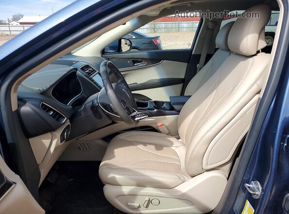 2LMPJ8LRXJBL41944 2018 LINCOLN MKX Синий Вид салона спереди