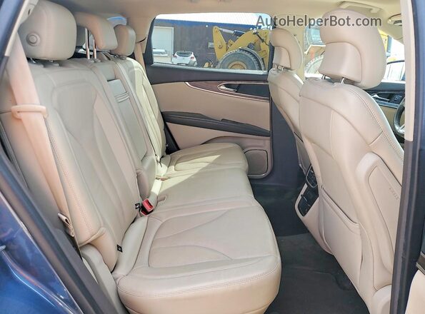 2LMPJ8LRXJBL41944 2018 LINCOLN MKX Синий Вид задней части салона