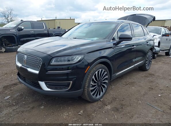 2LMPJ9JP1LBL30440 2020 LINCOLN NAUTILUS Black Front left