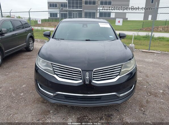 2LMTJ6LP5GBL37178 2016 LINCOLN MKX Black ხელსაწყოთა პანელის ხედი