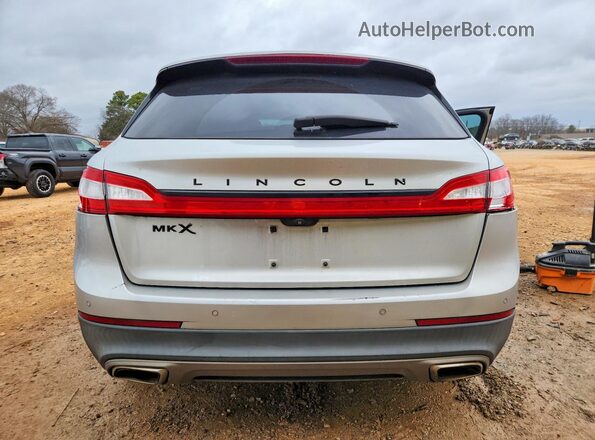 2LMTJ6LR8GBL24751 2016 LINCOLN MKX Серебряный Вид сзади