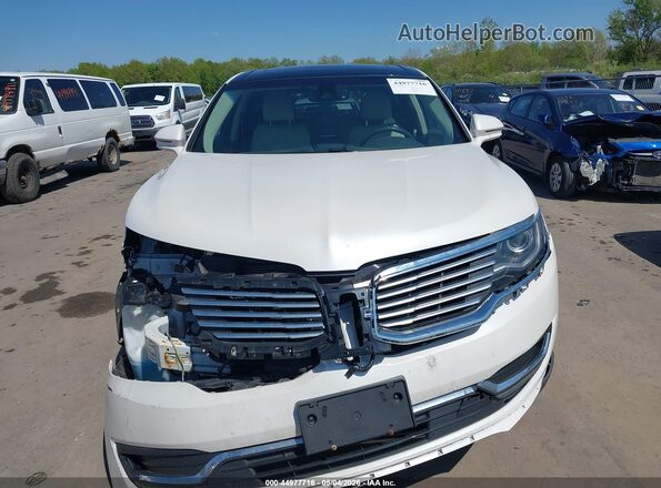 2LMTJ8LP1GBL73767 2016 LINCOLN MKX White 