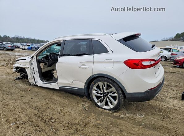 2LMTJ8LR4GBL73604 2016 LINCOLN MKX White 