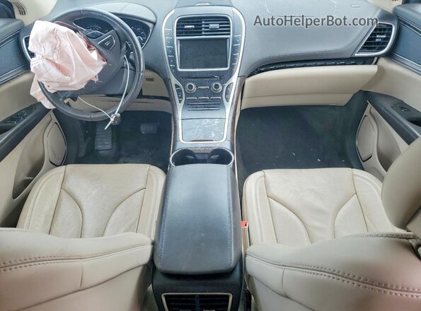 2LMTJ8LR7GBL60975 2016 LINCOLN MKX Серый Вид панели приборов