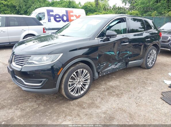 2LMTJ8LR9GBL84162 2016 LINCOLN MKX Черный 