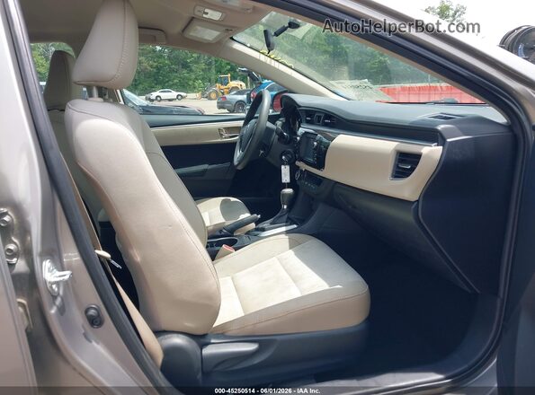2T1BPRHE7GC532435 2016 TOYOTA COROLLA Gray Vista interior delantera