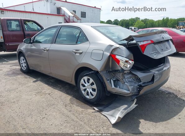 2T1BPRHE7GC532435 2016 TOYOTA COROLLA Gray Trasero izquierdo