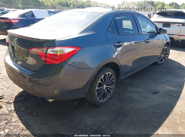 2T1BURHE0GC488142 2016 TOYOTA LL Gray Trasero derecho