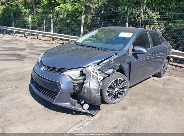 2T1BURHE0GC488142 2016 TOYOTA LL Gray Vista tres cuartos delantera izquierda