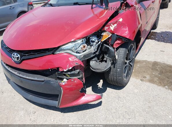 2T1BURHE0GC554463 2016 TOYOTA COROLLA Red Front view