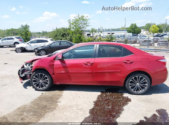 2T1BURHE0GC554463 2016 TOYOTA COROLLA Red 360 interior view
