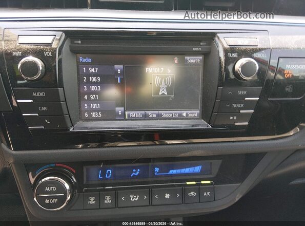 2T1BURHE0GC554463 2016 TOYOTA COROLLA Red 