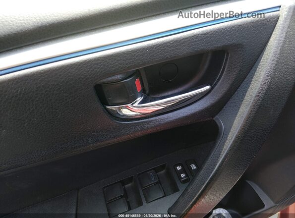 2T1BURHE0GC554463 2016 TOYOTA COROLLA Red 