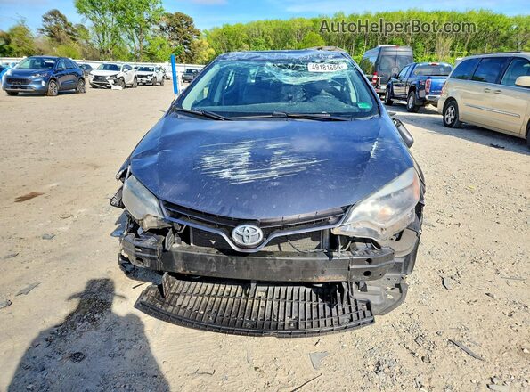 2T1BURHE0GC731058 2016 TOYOTA COROLLA Угольный Вид спереди