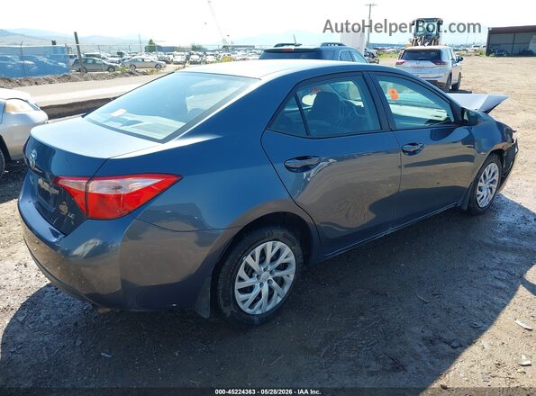 2T1BURHE0HC932086 2017 TOYOTA COROLLA Серый Задняя правая четверть