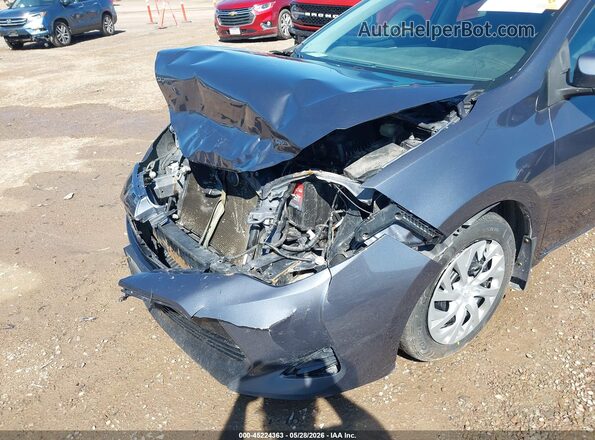 2T1BURHE0HC932086 2017 TOYOTA COROLLA Серый Вид спереди