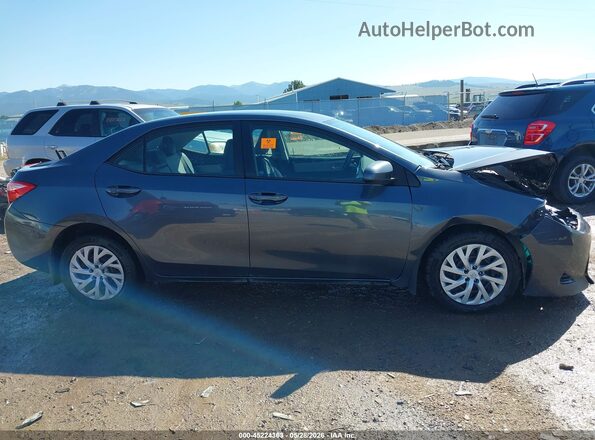 2T1BURHE0HC932086 2017 TOYOTA COROLLA Серый Вид задней части салона