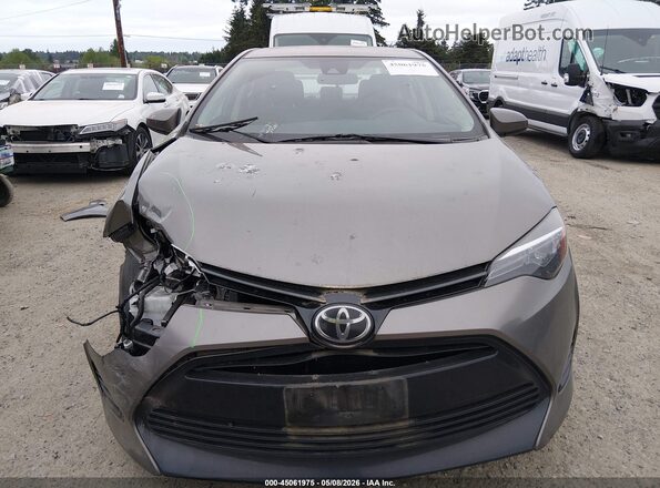 2T1BURHE0JC004560 2018 TOYOTA LL Gray Widok zestawu wskaźników