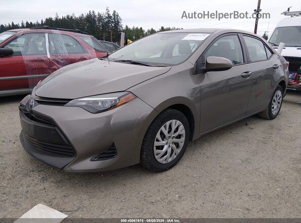2T1BURHE0JC004560 2018 TOYOTA LL Gray Przód lewy