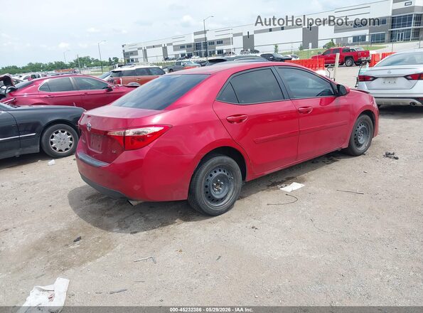 2T1BURHE0JC098472 2018 TOYOTA COROLLA Red Rear right