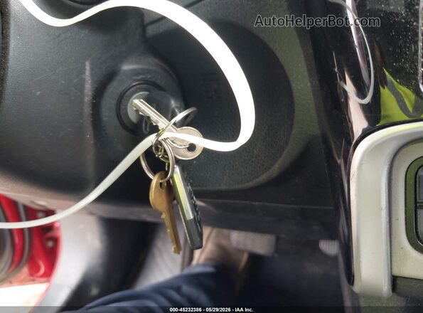 2T1BURHE0JC098472 2018 TOYOTA COROLLA Red Dashboard view